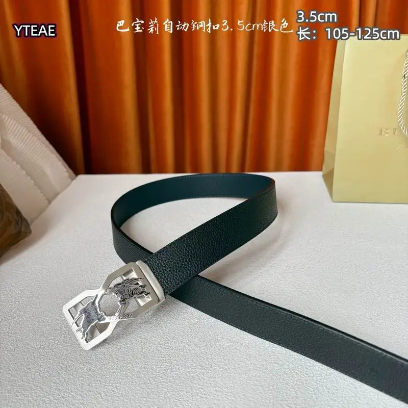 Burberry belt 35mm(自动扣）X100-125cm 8L120